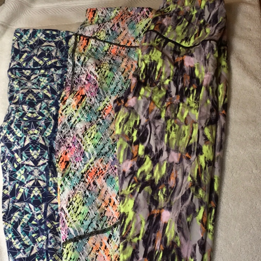 Three Victoria Secret leggings